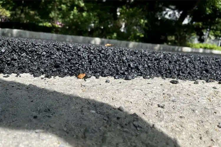 Asphalt paving project