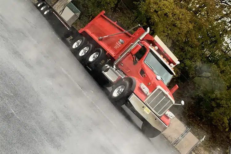 Asphalt paving project