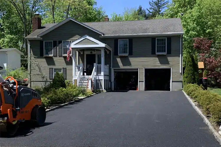 Asphalt paving project