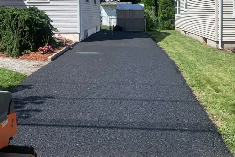 Asphalt paving project