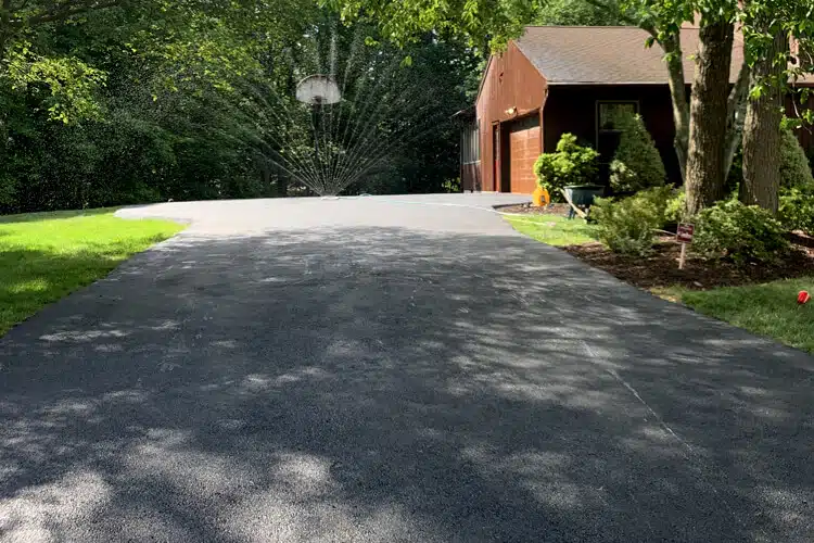 Asphalt paving project