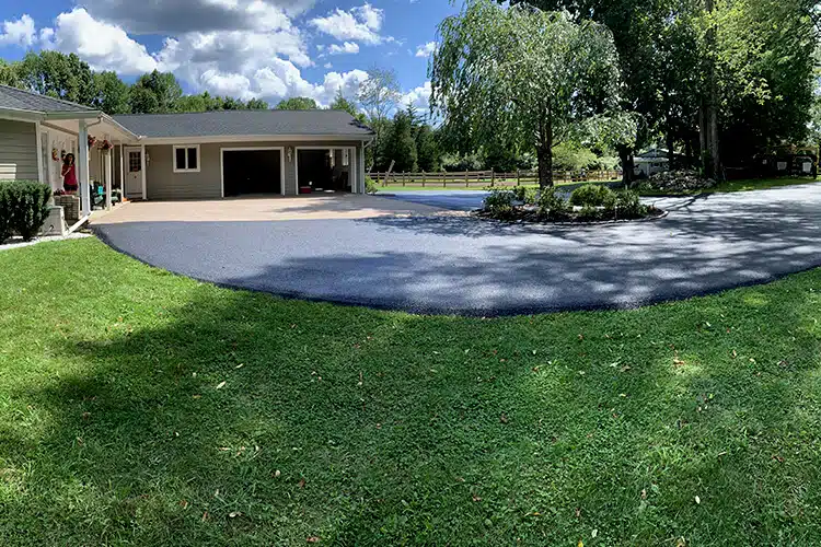 Asphalt paving project