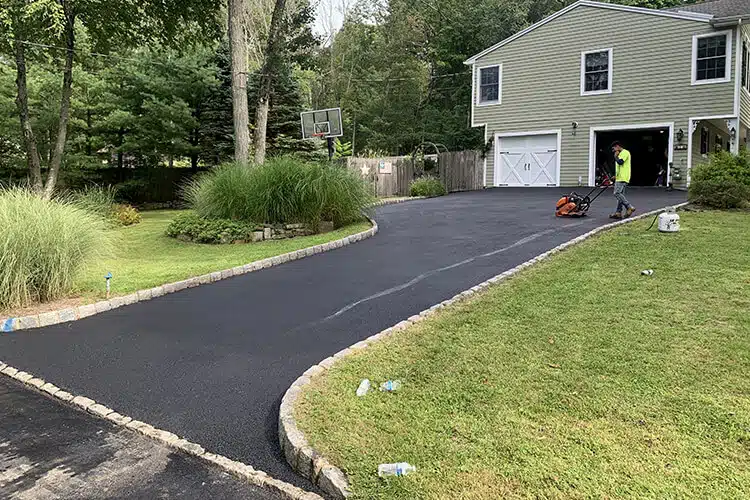 Asphalt paving project