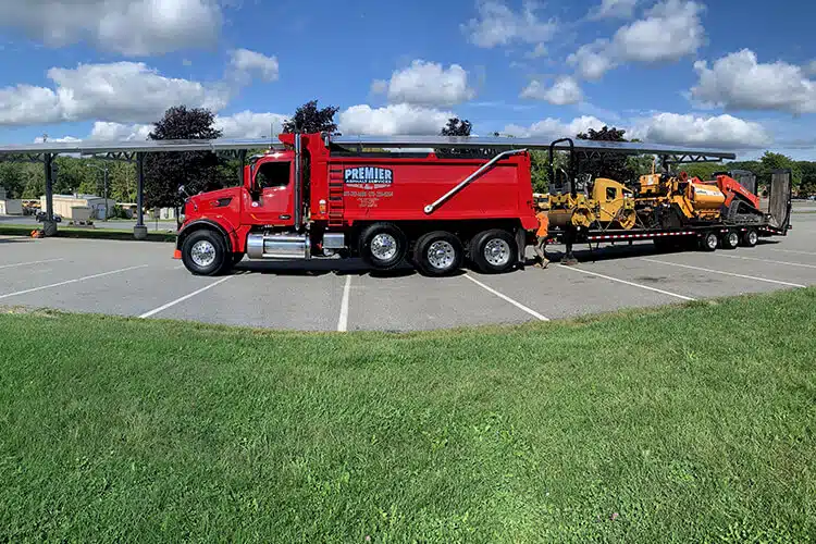 Asphalt paving project