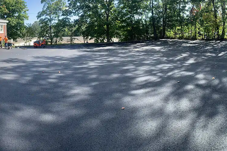 Asphalt paving project